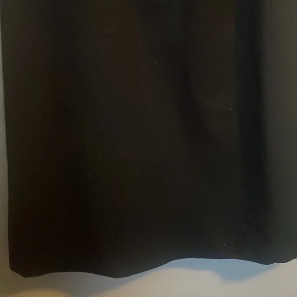 Vintage Briggs Made In The USA Size 12 Black Wool Skirt Academia career mod - Picture 2 of 7